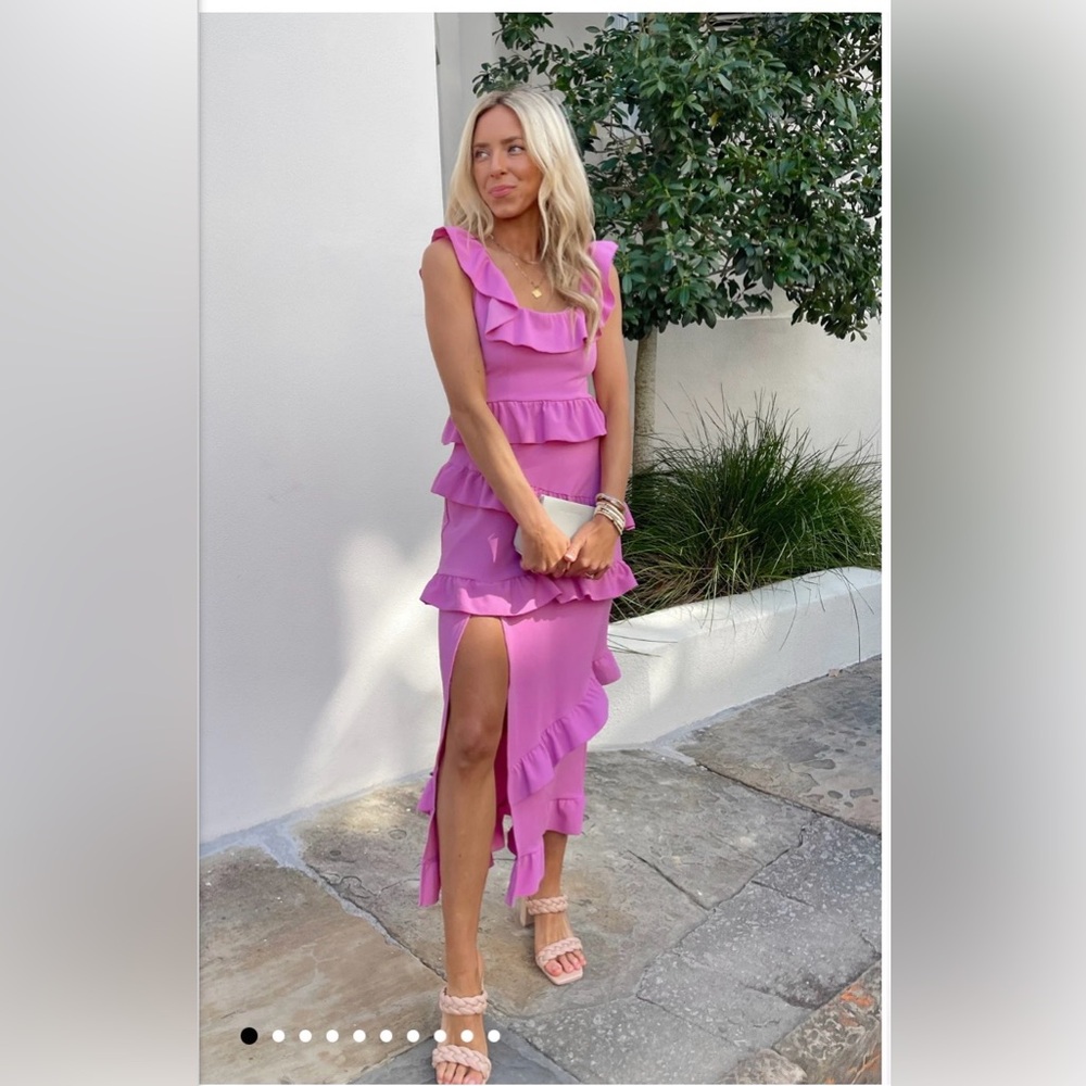 Show Me Your MuMu ruffle dress XS
